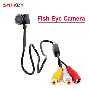 700TVL HD Mažas Mini kamera plataus kampo Vaizdas 140 laipsnis žuvies akies objektyvo 1280*960 micro mini mažas fotoaparatas