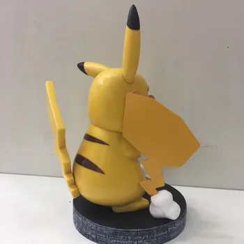 TAKARA TOMY Pokemon Modelis Ornamentu Pikachu COS Teisingumo Ypikachu Pav FigmaKids Žaislai Vaikams, Juokinga Dovana