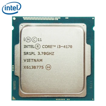 Intel Core i3-4170 3.7 GHz Quad-Core SR1PL 55W LGA 1150 i3 4170 CPU Procesorius patikrintas darbo