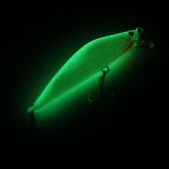 5vnt/set 3D Šviesos Žvejybos Masalų Dirbtinis Masalas gumos Sunku Crankbaits Bass Lydekų, Karpių Žvejyba Masalas