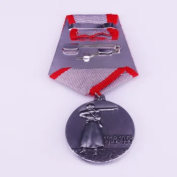 Sovietų darbuotojų ir valstiečių raudonosios armijos 20 metų medalis retro kolekcines