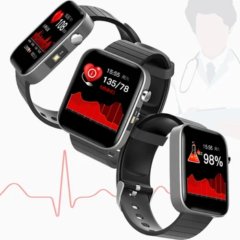 2020New Sporto Smart Watch Vyrų Kūno Temperatūra Priemonė, Širdies ritmas, Kraujo Spaudimas, Deguonies Apyrankę Skambučių Priminimas Laikrodžiai Moterims