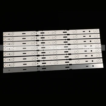 8 piezas x 40 pulgadas de retroiluminación LED para TV 40VLE6520BL SAMSUNG_2013ARC40_3228N1 40-LB-M520 40VLE4421BF 5-Led 428mm