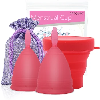 Menstruacinis Puodelis Sterelizer Medicininės Kokybės Silikono Menstruacijų Puodeliai, Sterilizavimo Moteriškos Higienos Lady Cup Moterų Menstruacijų