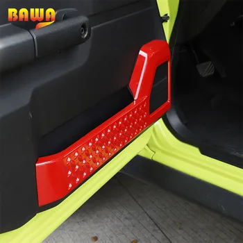 BAWA Interjero Juostelės Automobilių Vidinės Durų Apdailos Padengti ABS Stabdžių-kick Lipdukai Reikmenys Suzuki Jimny 2019+