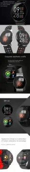 Smart žiūrėti vandeniui smartwatch 1.3 colių HD 2.5 D ekrano metalo medžiagos, madinga apyrankė watchs vyrų, moterų dėvimų