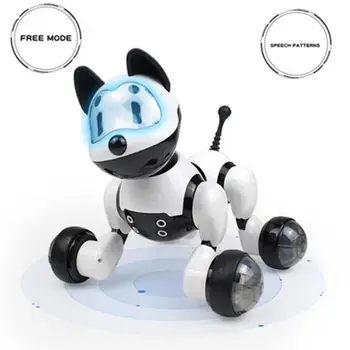Vaikams Žaislai Balsu valdomas Robotas Šuo Balso ir Pažangios Automatinės Kontrolės šunelis Vaikų Švietimo Žaislai, Dainavimo, Šokių Robotai
