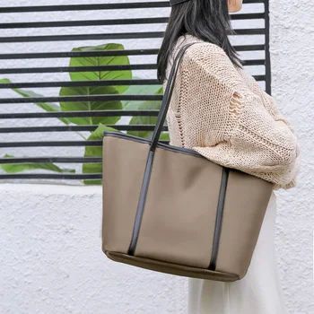 Aukštos Kokybės Oksfordas Didelės Talpos Pečių Krepšiai Moterų 2020 M. Atsitiktinis Entire Maišelį Prabanga Rankinės Moterims, Krepšiai Dizaineris Shopper Bag