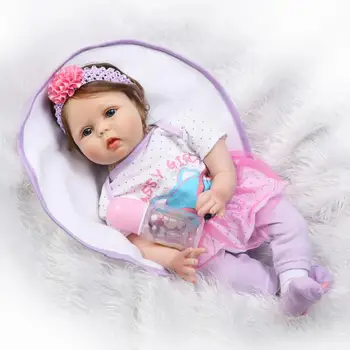 NPK reborn baby su aukštos quailty pluošto plaukai ir minkštas nekilnojamojo liesti audinio organas, labai mielas drabužiai, lėlės, žaislai vaikams