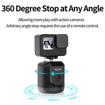 Nešiojamų All-in-one Smart Auto Fotografavimas 360 Sukimosi Auto, Veido Sekimo Objekto Stebėjimo kamerų Telefono Mount Turėtojas AI Sekti