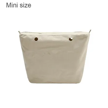 Naujas Spalvingas Vandeniui Pamušalas Įterpti Užtrauktukas Classic Mini už Obag Drobės Vidinės Kišenės maišelį