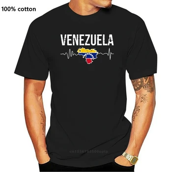 Mp Amerikiečių Mano Širdies Plakimą, Už Venesuelos Marškinėliai Tee Marškinėliai Pastato Įgulos Kaklo Individualų Fitneso Vasaros Cool Vyrų Marškinėliai