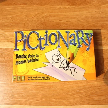 Suaugusiųjų grupė anglų prancūzų kalba stalo žaidimas, jūs padaryti manau juokinga multiplayer spėti spėti, tapybos pictionary Žaidimas Vaikui žaislas