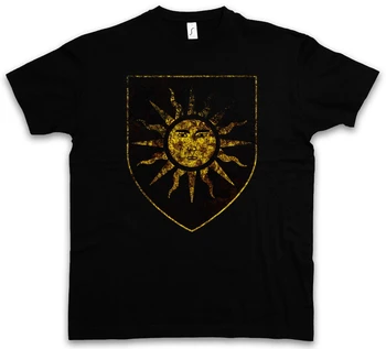 2020 Mados Trumpas Tee Saulės Marškinėliai Sonne Nilfgaard Nilfgaardian Logotipas Imperijos Imperatorius Insignia