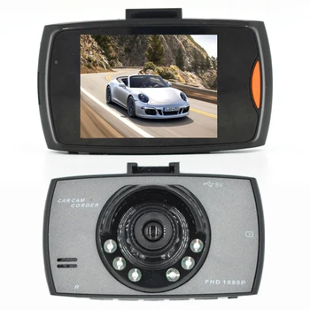 2020New 2,4 Colių Automobilių DVR Kamera, Diktofonas, 720P Auto Vaizdo įrašymo Infraraudonųjų spindulių Naktinio Matymo Vairavimo Diktofonas Auto Automobilis Priedai