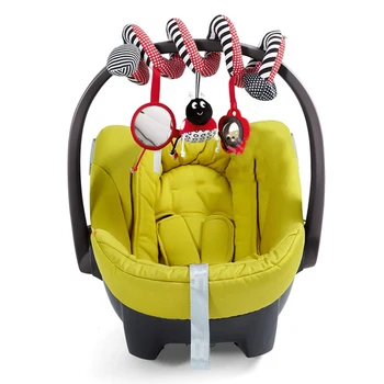 Dybug Cute Kūdikių Babyplay Žaislai Veiklos Spiralės Bed & Vežimėlio, Žaislų Rinkinys Kabo Varpas Lovelę Barška Smegenų Žaidimas, Žaislai, Kūdikių