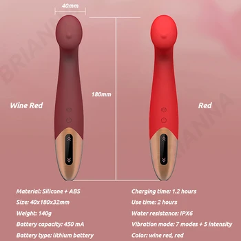 Aukštos klasės vibratoriai jutiklinis ekranas kontrolės G-spot klitorio Stimuliatorius Spenelių massager silikoninis dildo Suaugusiųjų sekso žaislai moterims
