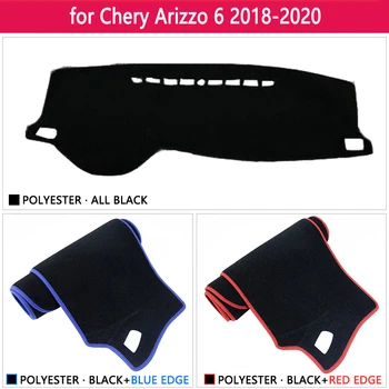 Už Chery Arizzo 6 2018 2019 2020 neslystantis prietaisų Skydelio Kilimėlis Padengti Trinkelėmis skėtį nuo saulės Dashmat Kilimas Kilimas Žaliojo Apsaugoti Anti-UV Accessories