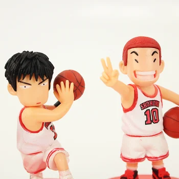 15vnt/set Japonų Anime Figuras Slam Dunk PVC Nustatyti Veiksmų Skaičius, Suaugusiųjų Karšto Lėlės Kalėdų Vaikams Žaislai, Gimtadienio Berniukų Žaislas