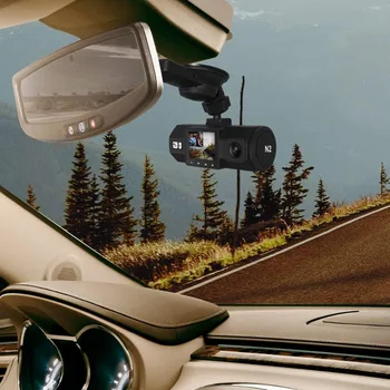 Vantrue N2 / N2 Pro / R3 / X3 / T2 Brūkšnys Cam Mini USB Automobilinis Siurbimo Taurės Kalno su GPS Imtuvo Modulis (Windows ir Mac)