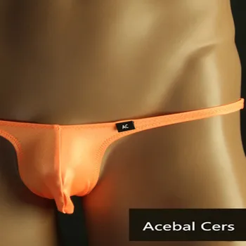 TM vyriški apatiniai Acebal Ptmv vyrų bikini low-cut seksualus G-string apatiniai mažas juosmens sexy men ' s underwear XXL, XL, L, M