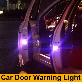 Automobilių Durų Įspėjimas LED lempos saugiai Blykstė Ford Focus 2 3 fiesta 
