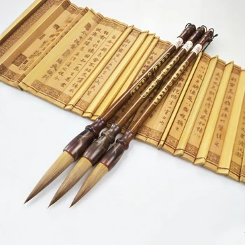 Kaligrafijos Teptuku Rašikliai Dovanų Rinkinys Weasel Plaukų Šepetys Pen Kinijos Tradicinės Kaligrafijos, Tapybos Teptuku Suaugusiems Vaikams Raštu