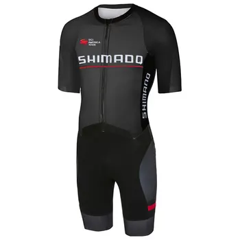 Dviratį Žmogus jersey vasaros dviračių kostiumas vientisas kostiumas Shimanoful greitai-džiovinimo trumparankoviai šortai vientisi dviračių kostiumas breathabl
