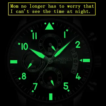 Belushi Žiūrėti Vyrų luxry prekės ženklas žinomas Vandeniui Chronograp Vyrų Laikrodis Kvarcinis Analoginis Calenda Atsitiktinis Laikrodžiai Vyrų laikrodis