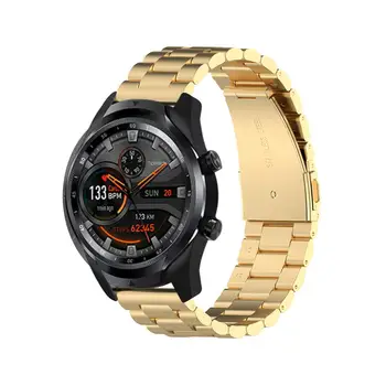Metalo Juostos Ticwatch Pro 2020 Dirželis Ticwatch Pro 3 GPS/GTX Nerūdijančio Plieno Adjustble Apyrankė Smart Watch Priedai