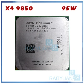 AMD Phenom X4 9850 Quad-Core Darbalaukio 2.5 GHz CPU HD9850WCJ4BGH HD985BWCJ4BGH 95W Socket AM2+ 940pin