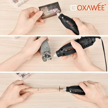 Goxawee Mini Elektrinis Grąžtas Rotaciniai Įrankiai Cutting machine už Dremel elektriniai Įrankiai, Medienos, Metalo Pjovimo, Šlifavimo, Poliravimo Priedai