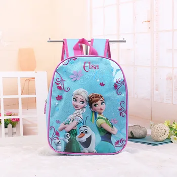 Disney PVC vaikų kuprinės darželio maišą, Sušaldyti Elsa Ana mergaitė berniukas dovanų maišelis, skirtas mokyklos studentas saugojimo knyga