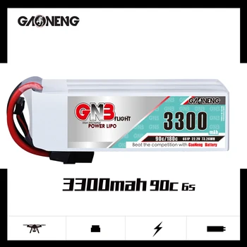 Gaoneng GNB 3300MAH 90 2S 3S 4S 5S 6S Lipo Baterija XT60 XT90 Dekanas Plug Jungtis FPV Baterijos 7.4 V 22.2 V visureigis Automobilių Baterijas