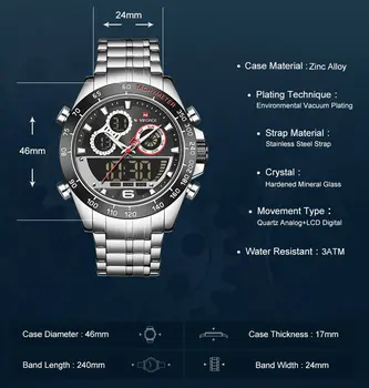 NAVIFORCE Chronograph Watch Vyrų Viršuje Prabangos Prekės Kvarciniai Laikrodžiai Daugiafunkcis Laikrodis atsparus Vandeniui 2020 Naujas Mados reloj hombre