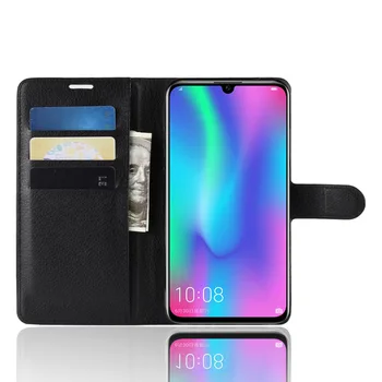 KONSMART Apversti Odinis Telefono Dangtelis Huawei P Smart 2019 Piniginės Apsaugos Knyga Atveju P Smart Silikono Stovėti Išmanųjį telefoną Atvejais