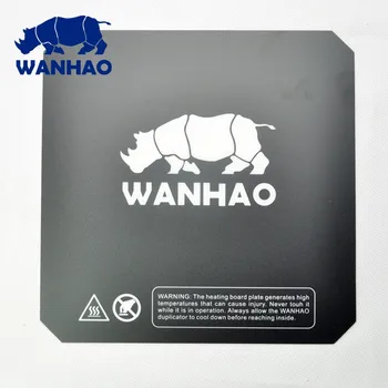 1pcs Wanhao i3 V2.1 3D spausdintuvą, atsarginės dalys spausdinti šildomos lova aplinkosaugos ¾enklelis, panašūs Buildtak i3 šildomas plokštės 200mm/214mm/220mm