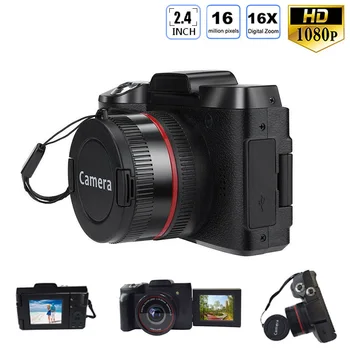 Skaitmeninis Full HD1080P 16x Digital Zoom Fotoaparatas Profesionalus 4K HD Kamera, Vaizdo Kameros Vlogging Aukštos raiškos kamera Kamera