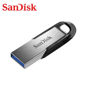 SanDisk USB Flash Drive USB 3.0 Pendrive CZ73 16GB 32GB 64GB 128GB 256 GB Pen Ratai Stick U Disko Atmintis 