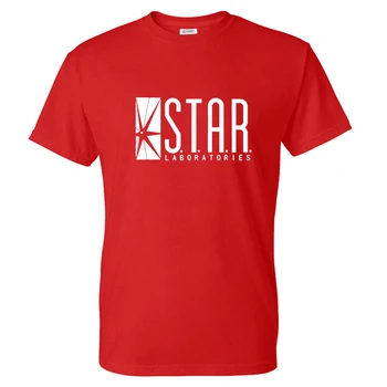 Star Labs Kietosios Spalvos Atspausdintas T-shirt Vyrai Moterys Atsitiktinis O-Kaklo Streetwear trumpomis Rankovėmis Marškinėlius Mados Medvilnės Hip-Hop Unisex Marškinėliai