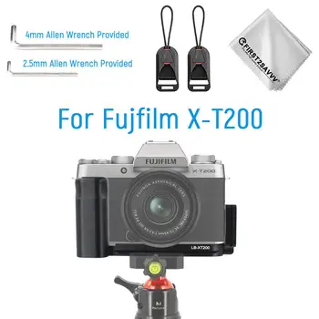 Kameros L Plokštės Laikiklis Arca Šveicarijos Trikojo Galvos Laikiklis LB Ranka Rankena Fujifilm X-T200 XT200