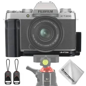 Kameros L Plokštės Laikiklis Arca Šveicarijos Trikojo Galvos Laikiklis LB Ranka Rankena Fujifilm X-T200 XT200