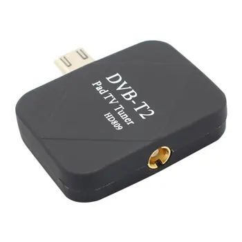 TV Antena DVB-T2 TV Imtuvas Skaitmeninis Micro USB Imtuvas Android Padas su OTG DVB T2, DVB-T PAD HD TV Stick 
