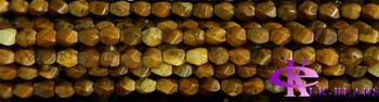 Didmeninė Natura Akmens Geltona Originali Dramblio kaulo Jasper Susukti Rutuliukus Prarasti Granulės, Tinkami Papuošalai Karoliai 