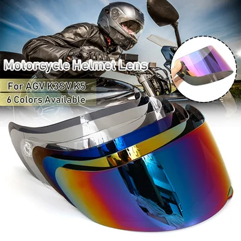 Motociklų Vėjo Skydas, Šalmas Lęšio Antveidis Visas Veidas Tinka Moto Šalmas K1 K3SV K5 Motociklo Skydas Objektyvas