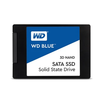 Originalus WESTERN DIGITAL WD Blue 3D NAND SSD 250GB 500GB 1 TB SATAIII Vidaus Kietojo kūno Diskai 2.5