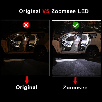 Zoomsee Ne Klaida, Dėl KIA Picanto 2012 2019 Canbus Transporto priemonės LED Lemputė Patalpų Interjero Dome Žemėlapio Skaitymas Kamieno Šviesos Rinkinys Automobilio Lempos