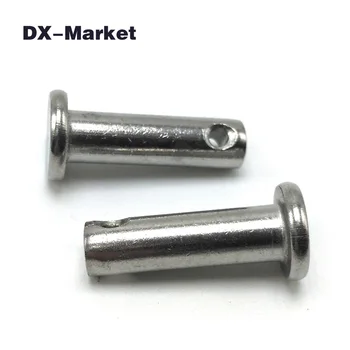M4 cilindro pin 10 mm-50 mm, 304 nerūdijančio plieno, apvali galva pin , sus304 rūdžių įrodymas, tiesiai pin tvirtinimo detalės