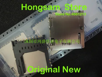 5VNT/ DAUG DM1AA-SF-PEJ Secure digital SD kortelės turėtojas 2,5 mm žingsnio 9 + 3 2,9 mm storio