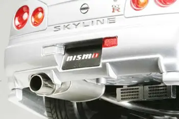 Tamiya 24282 1/24 Mastelis Nismo Nissan Skyline GT-R R34 Z-Tune Automobilių Ekranas Kolekcines Žaislas, Plastiko Surinkimas Pastato Modelio Rinkinys